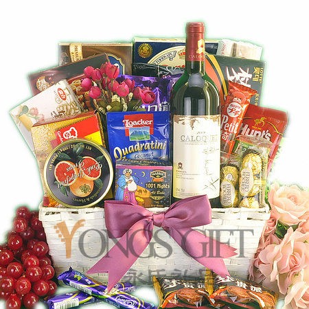 Boutique French Wine Basket 
