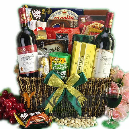 Wine Party Gift Basket