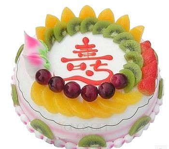 10 Inch Longevity Birthday Cake to China