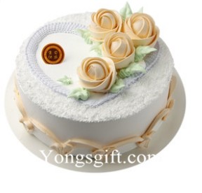 Rose Blooming Cake to China