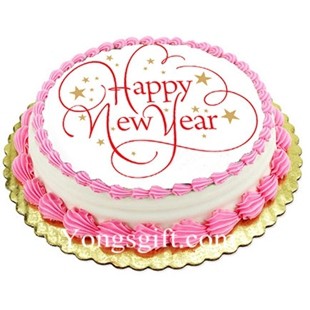 Happy New Year Cake to China