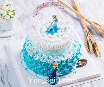 Frozen Themed Cakes to China