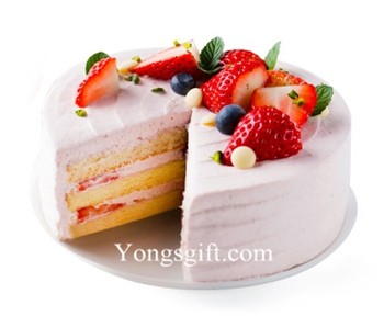 Strawberry Chiffon Cake to China