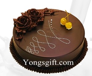 European Style Chocolate Cake to Hong Kong