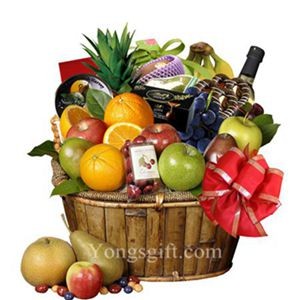 Executive Fruit, Wine and Chocolate Hamper-OUT OF STOCK!