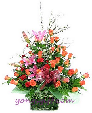 Bountiful Flower Basket