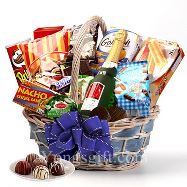 Sparking Wine and Snack Hamper