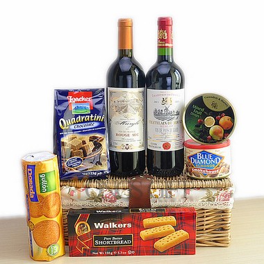 Deluxe Bordeaux Wine Duet Gift Hamper