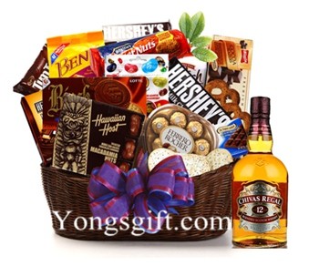 Chivas Regal Deluxe Gift Basket