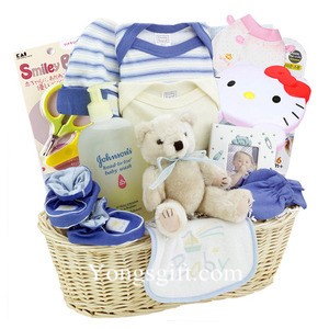 Baby Boy Gift Basket to South Korea