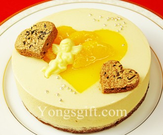 Angel Heart Cream Cake to Japan