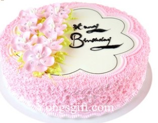 8 Inch Pink Beauty Cake to China