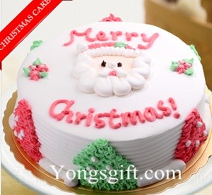 Merry Christmas Santa Cake to Taiwan