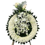Funeral Flower Wreath-Standing Spray to China
