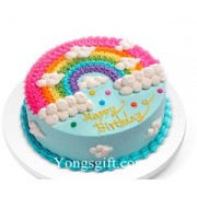 Rainbow Cake to China