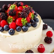 Luscious Berry Birthday Cake to Japan