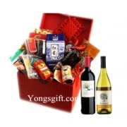 Holiday Wishes Chinese New Year Gift Hamper Wine Duet