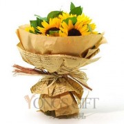 Sunflower Bouquet to Macau