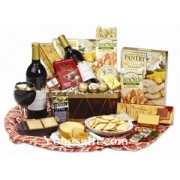 Wine, Chocolate and Cheese Deluxe Basket  to Japan