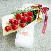 Classic Red Rose to Korea 