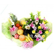 Fruits, Flower and Champagne Deluxe to Korea-OUT OF STOCK