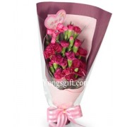 Hapyy Monther's Day Rosy Carnation to Taiwan-OUT OF STOCK!